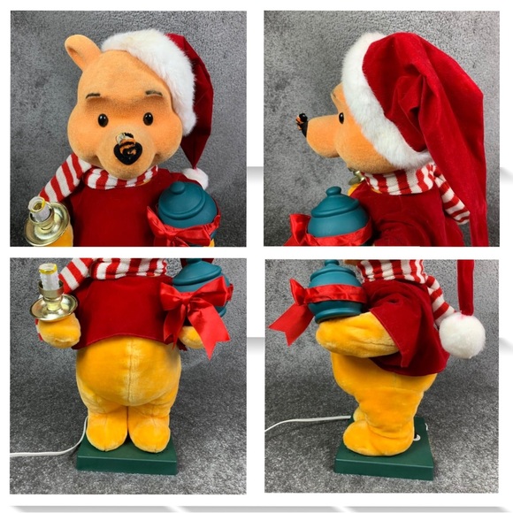Disney Its A Small World 23” Winnie the Pooh Animated Figurine Vintage 1996 - Picture 13 of 17